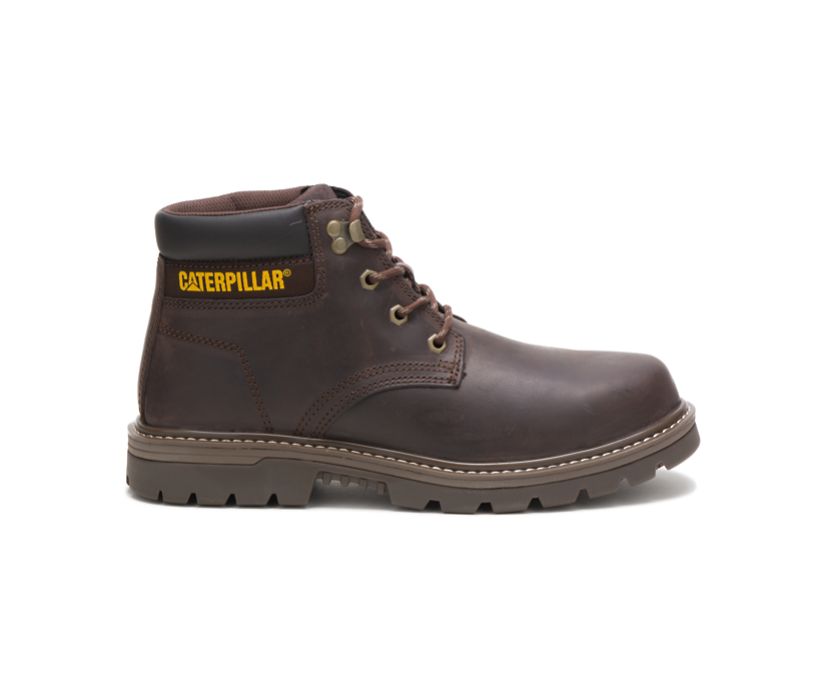 Caterpillar Outbase Steel Toe - Sicherheitsstiefel Herren DunkelBraun - Schweiz KCOE-45183